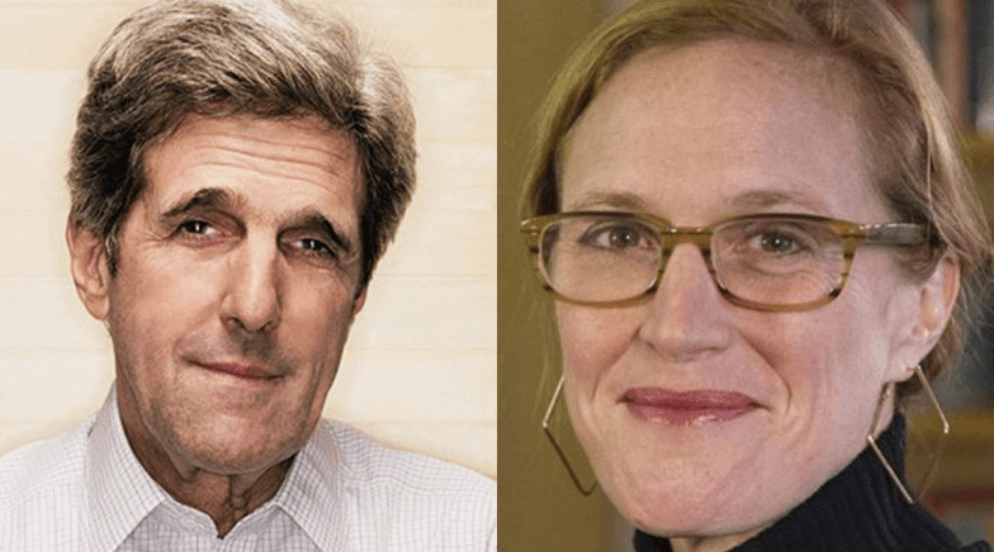 John Kerry and Louisa Terrell
