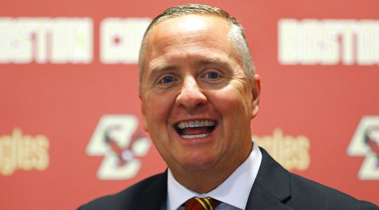 Catching up with new BC athletic director Blake James, who says he’s in it for the long haul