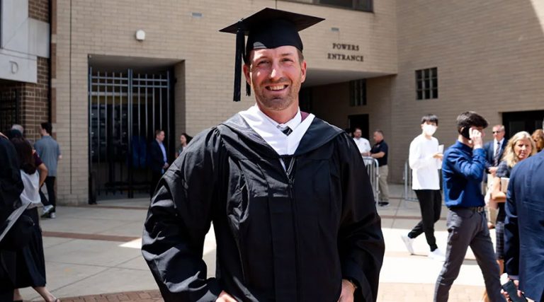 Brooks Orpik completes college degree from Boston College three years after retiring from NHL