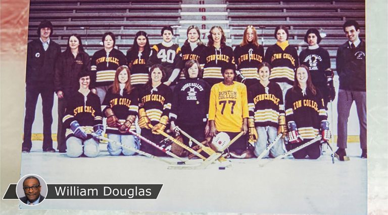 Color of Hockey: McCoy was goalie for first Boston College women’s team